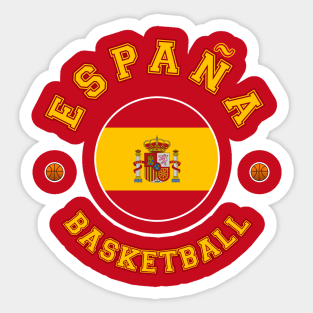 Espana Basketball Sticker